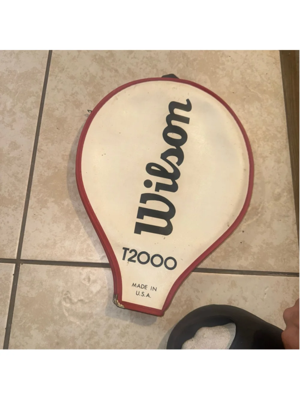 Wilson T2000 Vintage Tennis Racket One Size Silver Brown